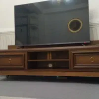 میز تلویزیون چوبی