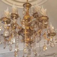 لوستر سنگین جنس برنج