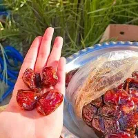 خرما کره بادام زمینی و شیره