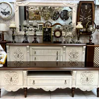 آینه کنسول میزتلوزیون|بوفه، ویترین، کنسول|کرج, حصارک بالا|دیوار