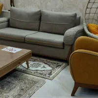 فروش مبل ۹ نفره در حد نو با میز وسط|مبلمان خانگی و میز عسلی|اصفهان, علی قلی آقا|دیوار