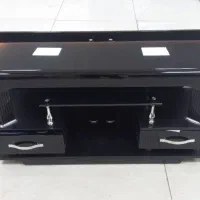 میز تلویزیون شیشه‌ای