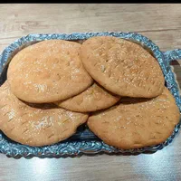 تافتون خانگی با روغن محلی و آرد گندم سبوس‌دار