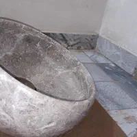 کاسه سنگی روشویی|لوازم سرویس بهداشتی|قزوین, |دیوار