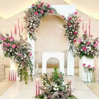 گل آرایی و بادکنک آرایی سفره هفت‌سین