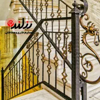 نرده راه پله فلزی و استیل قسطی