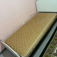 تخت یک نفره همراه تشک|تخت و سرویس خواب|سیاهکل, |دیوار