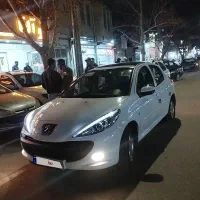 207 ارتقایافته پانا 403 .رنگ سفید و مشکی ‌ موجود