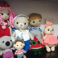 بافت عروسک، پاپوش و کلاه نوزادی