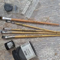 لوازم نقاشی سیاه قلم