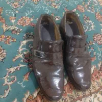 با سلام یه جفت کفش مردانه چرم