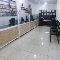 خانم اشنا به کامپیوتر و اینترنت