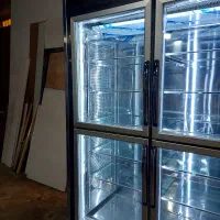 یخچال ایستاده تمام استیل|فروشگاه و مغازه|تهران, شهرک طالقانی|دیوار