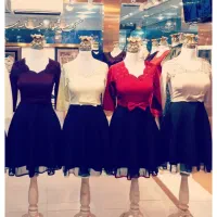 لباس مجلسی  جنس کرپ مازراتی سایز 44تا38