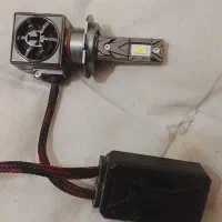فروش دو عدد لامپ هدلایت در حد نو