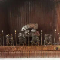 شومینه گازی منقل شومینه گاردشومینه آجرنسوز