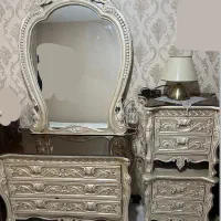 سرویس خواب دونفره تمام چوب