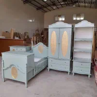 تخت کودک سیسمونی|تخت و سرویس خواب|تبریز, |دیوار