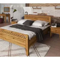 تخت خواب چوبی|تخت و سرویس خواب|اصفهان, ارداجی|دیوار