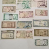 مجموعه اسکناس کلکسیونی ایرانی روسی و عربی