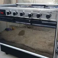 گاز فر استیل آینه دار