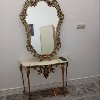 آینه وشمعدان برنج