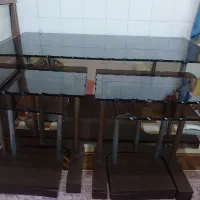 سلام میز عسلی بزرگ وچهارتا کوچک|مبلمان خانگی و میز عسلی|گرگان, |دیوار