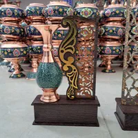 گلدان فیروزه کوبی گلدان فیروزه صنایع دستی|صنایع دستی و سایر لوازم تزئینی|برخوار, |دیوار