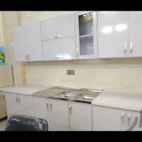 کابینت مشکی سفید هایگلاسی ترکیبی|مصالح و تجهیزات ساختمان|رشت, جانبازان|دیوار