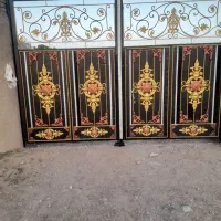 نقاشی کناف درب پنجره ساختمان