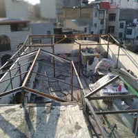 جوشکاری سیار سازه و سقف شیب‌دار