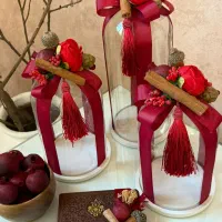 بانکه شیشه ای یلدایی عروس