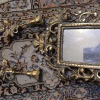 چرخ خیاطی نو ایینه شمدان برنجی کوزه قاجار تابلو|صنایع دستی و سایر لوازم تزئینی|تهران, شهرک غرب|دیوار