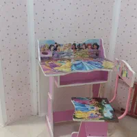 میز مطالعه همراه صندلی فانتزی(کودک)