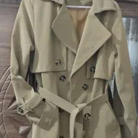 پالتو رنگ خردلی سایز ۱