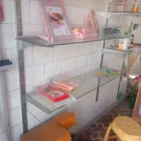 قفسه شیشه ای|کتابخانه، شلف، قفسههای دیواری|تبریز, |دیوار