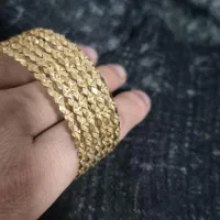 ۶ عدد النگو مفتولی محکم طلای یزد سایز ۲|جواهرات|اصفهان, شهرک ولیعصر|دیوار