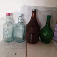 فروش چهار عدد شیشه ابغوره،ابلیمو