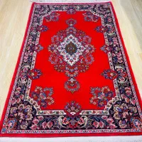 قالیچه ۳ متری اکبند ساروق کف ساده