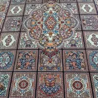 ۴تخته فرش۱۲متری از۲طرح(نوآکبندداخل نایلون)|فرش|قروه, |دیوار