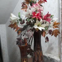 گلدان سفالی|گل و گیاه طبیعی|مشهد, شهرک بهارستان|دیوار