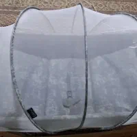 گهواره نوزاد مدل ننی یا ننو در حد نو|تخت و صندلی بچه|شیراز, ارم|دیوار