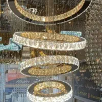 لوستر الماس. کهکشانی بلند کد ۶۵۴۳۲. AC light|لوستر و چراغ آویز|تهران, سنگلج (شاپور)|دیوار