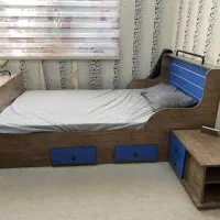 دوتا تخت همراه با تشک وکمد|تخت و سرویس خواب|ماکو, |دیوار