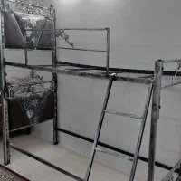 تختخواب دونفره و دو طبقه نوجوان فرفورژه