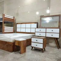 قیمت شامل سرویس کامل مدل گیلدا تمام Mdf  .ام دی اف|تخت و سرویس خواب|کرج, منظریه|دیوار