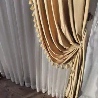 نوار یراق تزئینی پرده مخمل منگوله دار تُرک