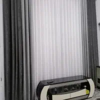 پرده سرای زمرد خانم کاظمی کنار کافینت شهریار سی۵|پرده، رانر، رومیزی|فولادشهر, C5|دیوار