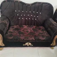 فروش مبل راحتی 7نفره به همراه جلو مبلی و میز عسلی|مبلمان خانگی و میز عسلی|لاهیجان, بازکیاگوراب|دیوار