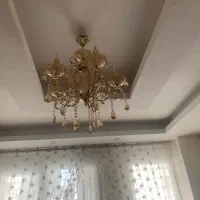 لوستر ۵شاخه کریستالی